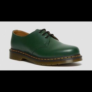 Green Dr. Marten Loafers